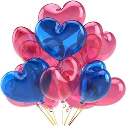 Heart balloons